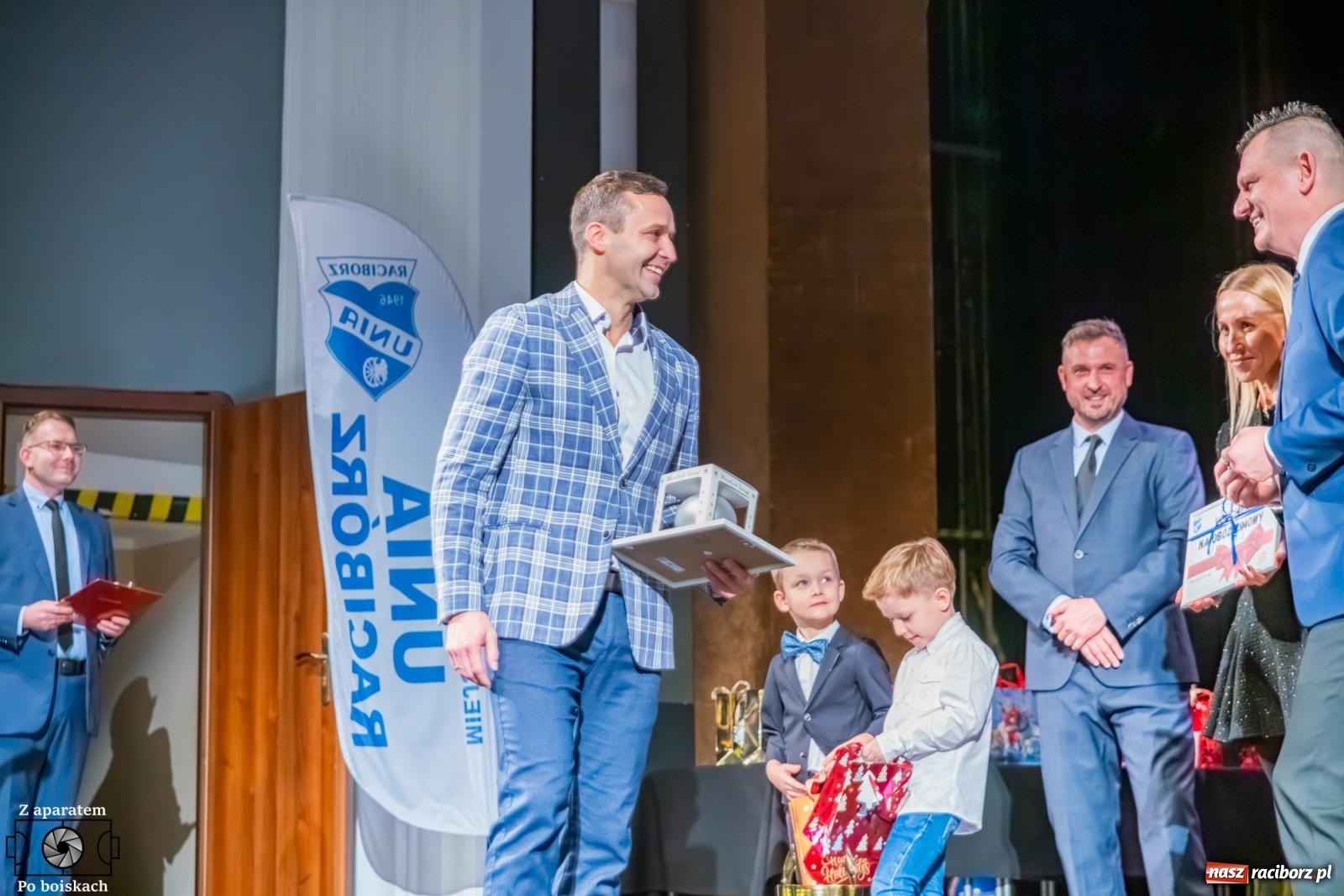 Zdjęcie w galerii na portalu naszraciborz.pl: Pierwsza gala sportowa Unii Racibórz w RCK. Nagrody, podziękowania i wzruszające pożegnania [FOTO i WIDEO] wiadomości z regionu