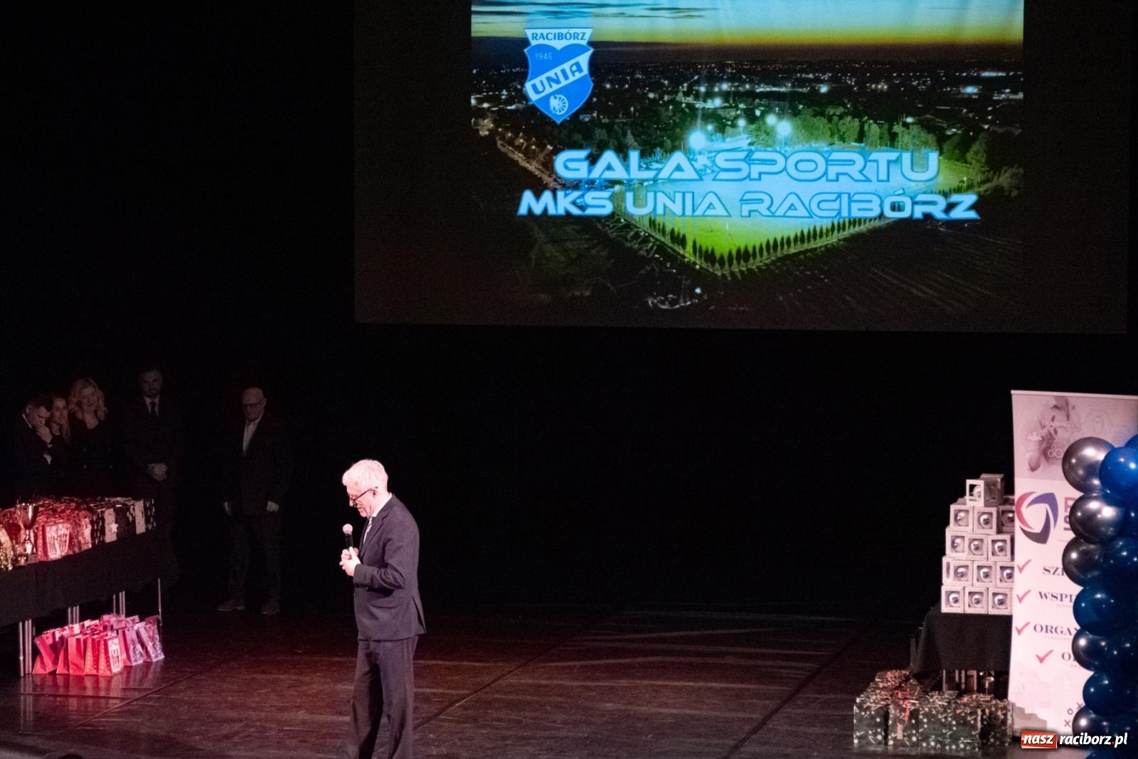Zdjęcie w galerii na portalu naszraciborz.pl: Pierwsza gala sportowa Unii Racibórz w RCK. Nagrody, podziękowania i wzruszające pożegnania [FOTO i WIDEO] wiadomości z regionu