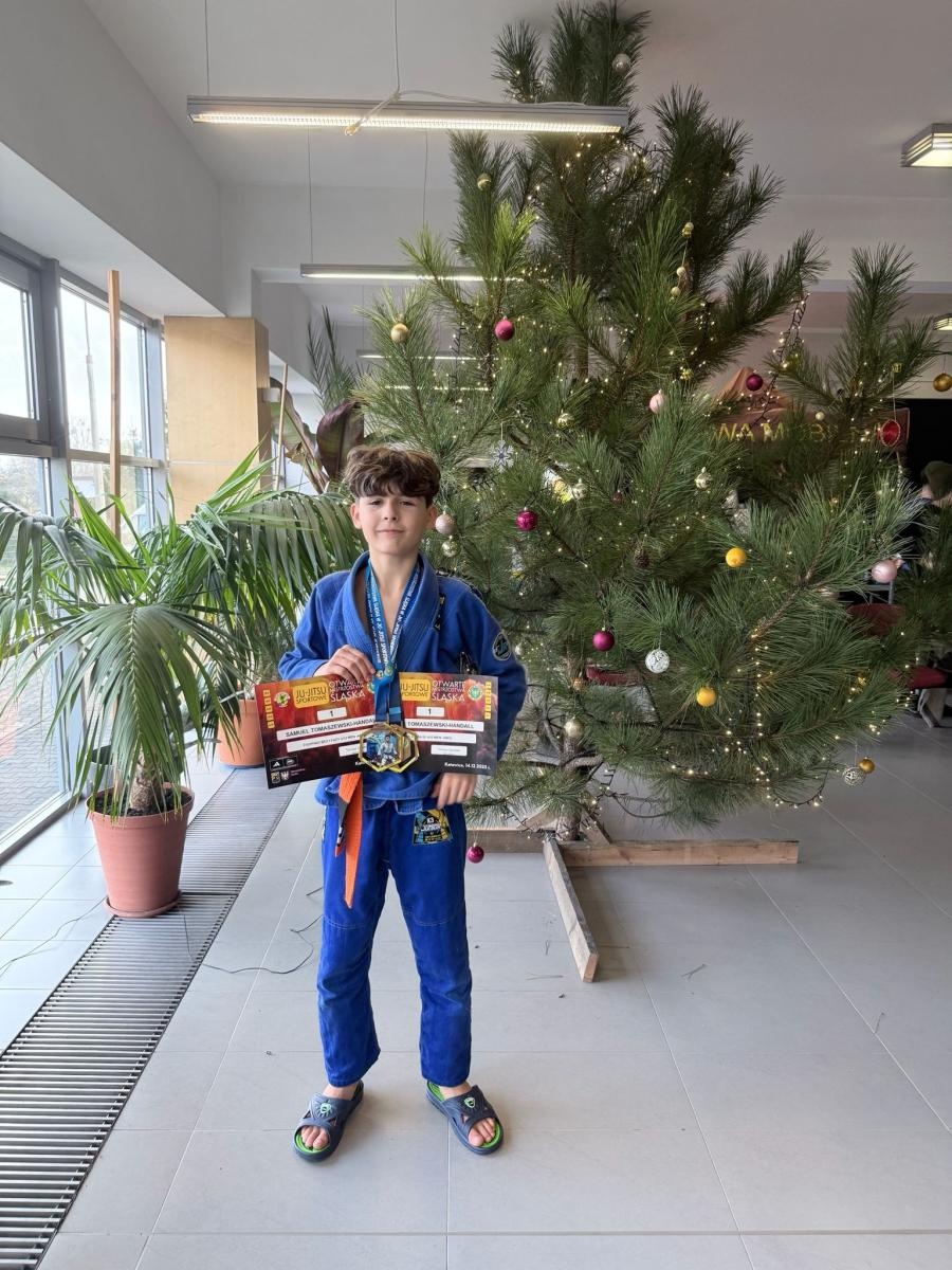 Zdjęcie w galerii na portalu naszraciborz.pl: Raciborscy zawodnicy Łamatora błyszczą na Otwartych Mistrzostwach Śląska w Ju Jitsu wiadomości z regionu