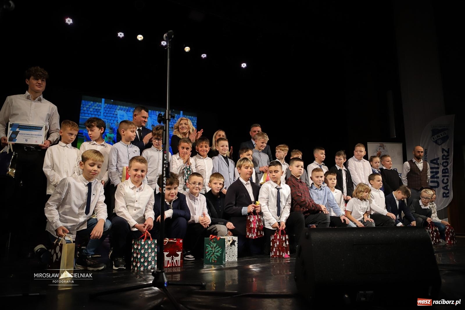 Zdjęcie w galerii na portalu naszraciborz.pl: Gala piłkarskiej Unii Racibórz na bis [FOTO] wiadomości z regionu