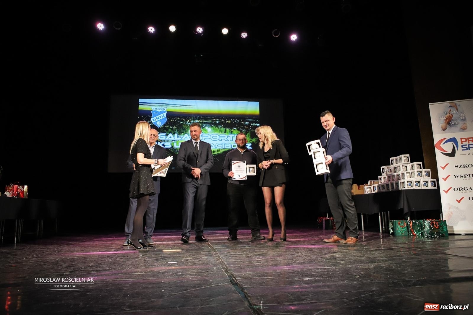 Zdjęcie w galerii na portalu naszraciborz.pl: Gala piłkarskiej Unii Racibórz na bis [FOTO] wiadomości z regionu