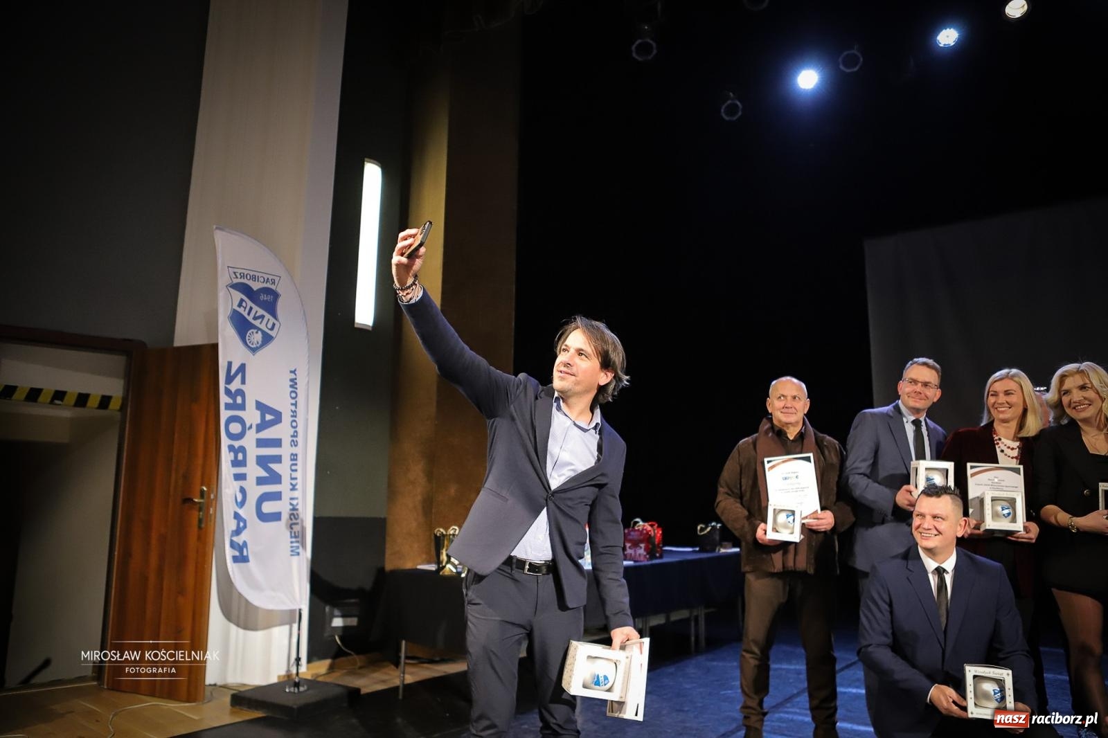 Zdjęcie w galerii na portalu naszraciborz.pl: Gala piłkarskiej Unii Racibórz na bis [FOTO] wiadomości z regionu