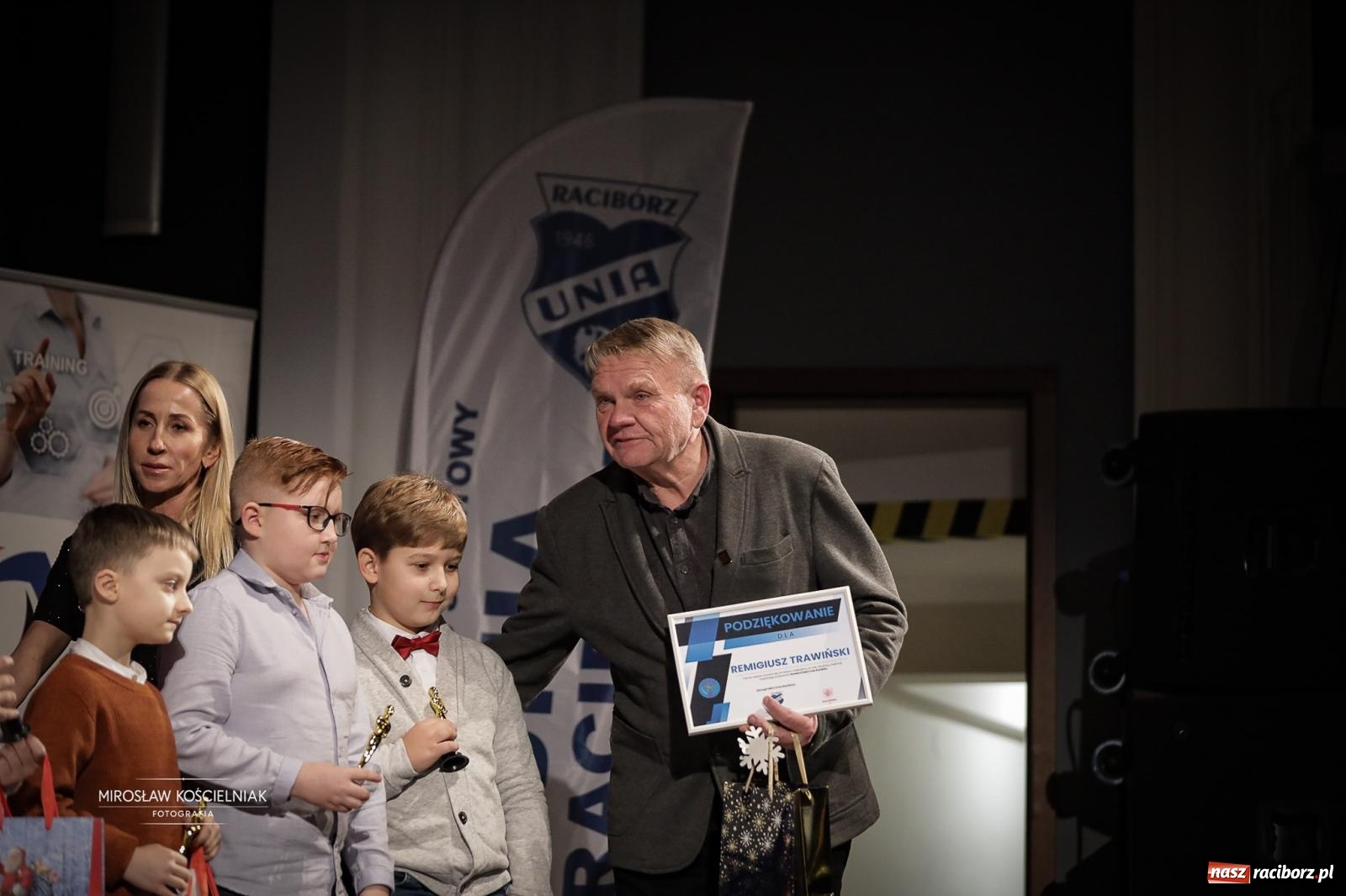 Zdjęcie w galerii na portalu naszraciborz.pl: Gala piłkarskiej Unii Racibórz na bis [FOTO] wiadomości z regionu