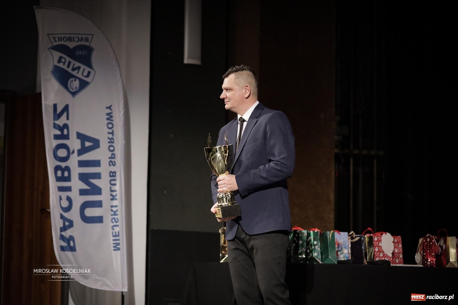 Zdjęcie w galerii na portalu naszraciborz.pl: Gala piłkarskiej Unii Racibórz na bis [FOTO] wiadomości z regionu