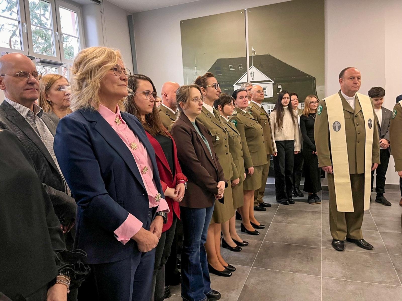 Zdjęcie w galerii na portalu naszraciborz.pl: Spotkanie opłatkowe w Śląskim Oddziale Straży Granicznej w Raciborzu wiadomości z regionu