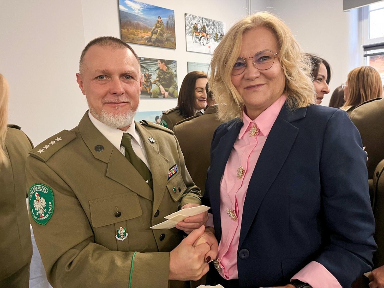 Zdjęcie w galerii na portalu naszraciborz.pl: Spotkanie opłatkowe w Śląskim Oddziale Straży Granicznej w Raciborzu wiadomości z regionu