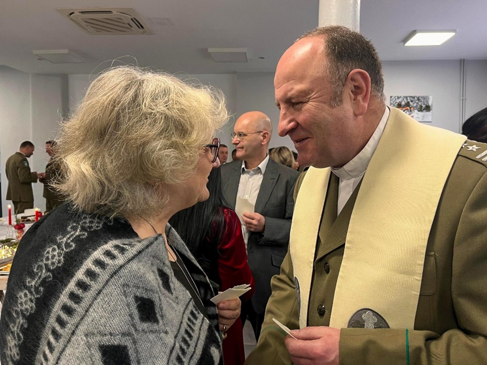 Zdjęcie w galerii na portalu naszraciborz.pl: Spotkanie opłatkowe w Śląskim Oddziale Straży Granicznej w Raciborzu wiadomości z regionu