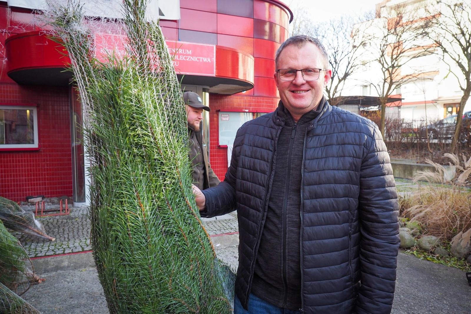 Zdjęcie w galerii na portalu naszraciborz.pl: Choinka dla życia także w Raciborzu. Duże zainteresowanie akcją honorowego krwiodawstwa [FOTO i WIDEO] wiadomości z regionu