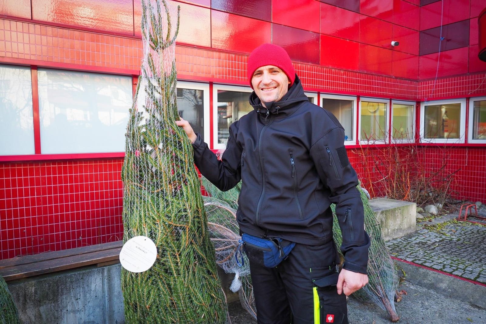 Zdjęcie w galerii na portalu naszraciborz.pl: Choinka dla życia także w Raciborzu. Duże zainteresowanie akcją honorowego krwiodawstwa [FOTO i WIDEO] wiadomości z regionu