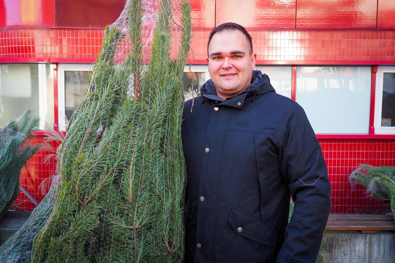 Zdjęcie w galerii na portalu naszraciborz.pl: Choinka dla życia także w Raciborzu. Duże zainteresowanie akcją honorowego krwiodawstwa [FOTO i WIDEO] wiadomości z regionu