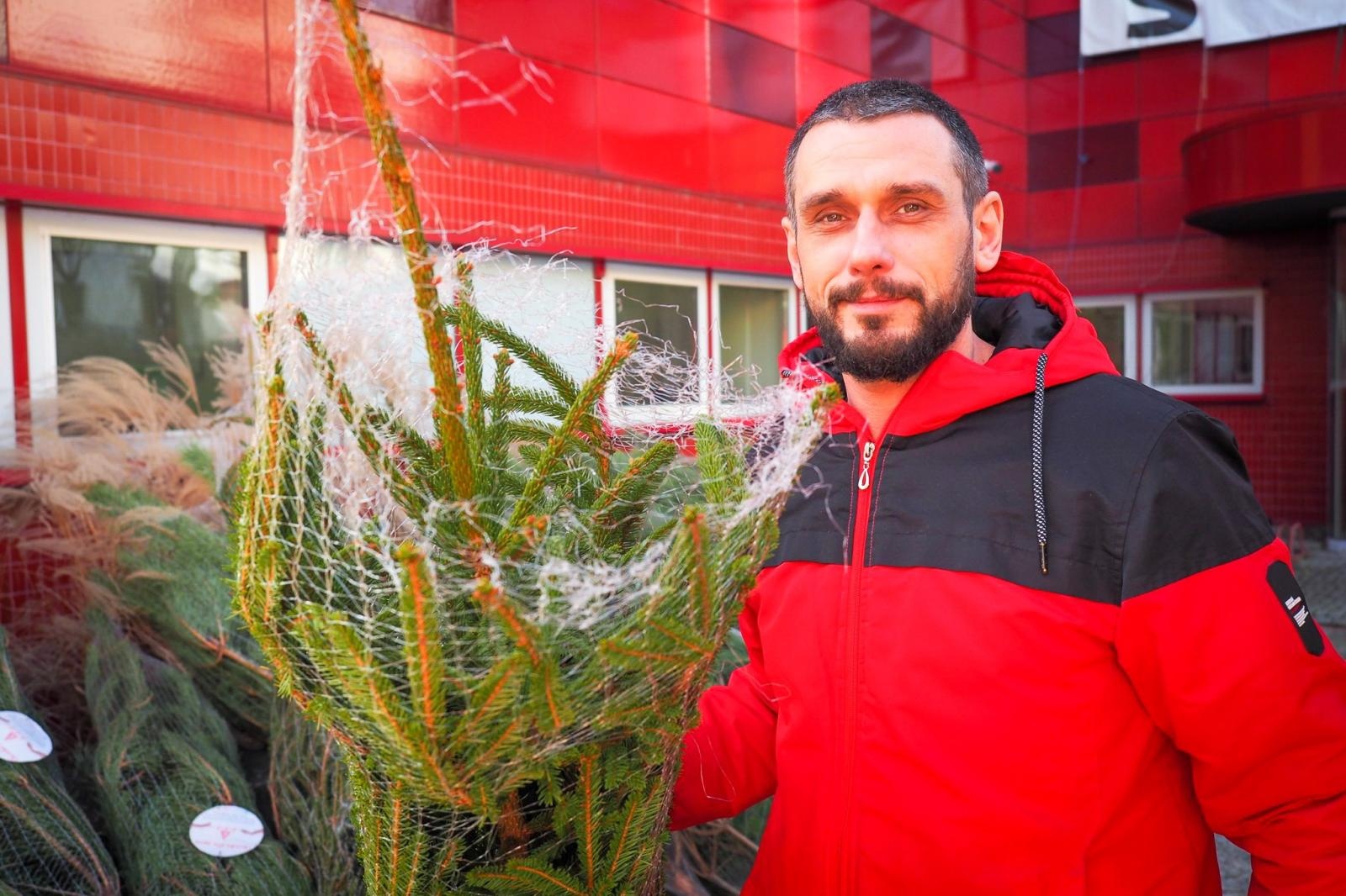 Zdjęcie w galerii na portalu naszraciborz.pl: Choinka dla życia także w Raciborzu. Duże zainteresowanie akcją honorowego krwiodawstwa [FOTO i WIDEO] wiadomości z regionu