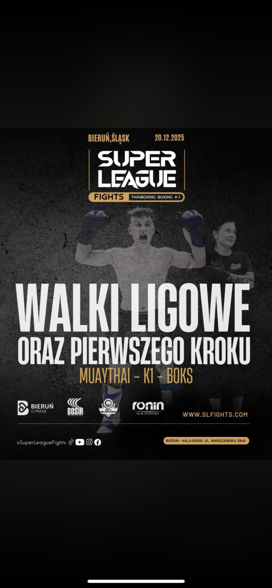 Zdjęcie w galerii na portalu naszraciborz.pl: Bartula Fight Club z solidnym występem na gali Super League Fights w Bieruniu wiadomości z regionu