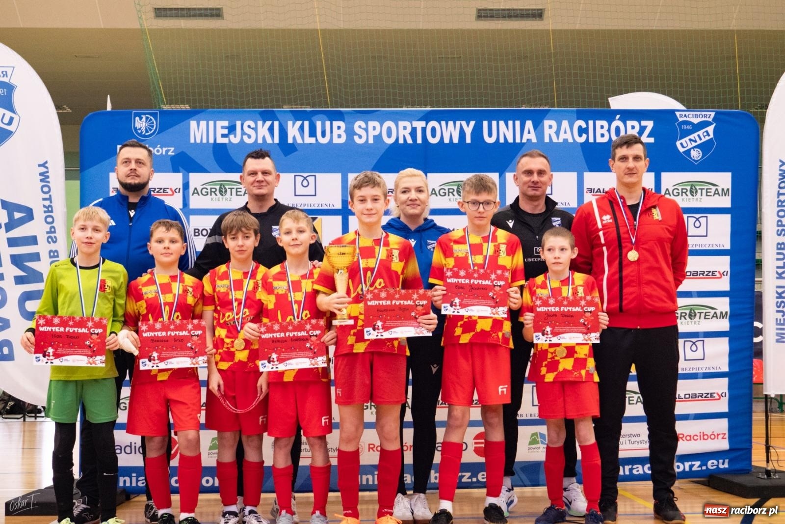Zdjęcie w galerii na portalu naszraciborz.pl: Winter Futsal Cup rocznika 2014. Międzynarodowa rywalizacja w Raciborzu [FOTO] wiadomości z regionu