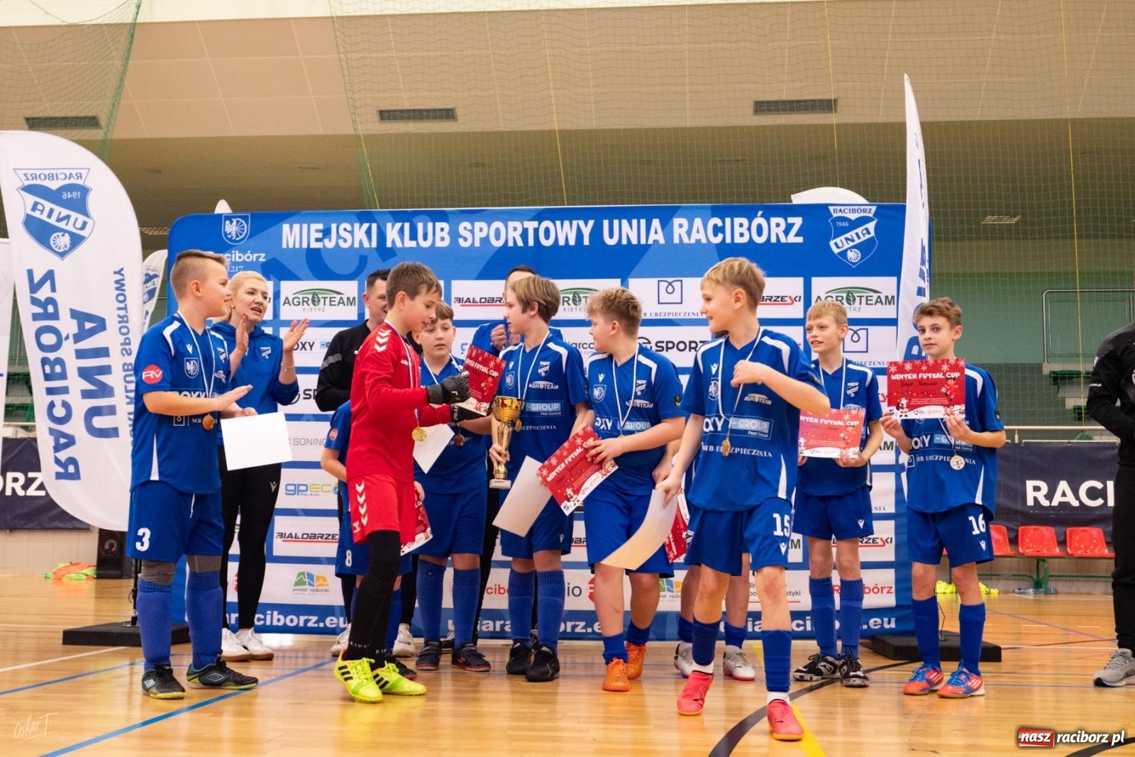 Zdjęcie w galerii na portalu naszraciborz.pl: Winter Futsal Cup rocznika 2014. Międzynarodowa rywalizacja w Raciborzu [FOTO] wiadomości z regionu