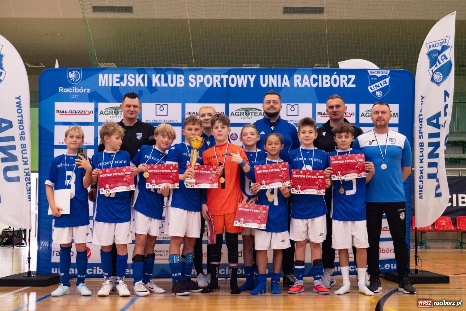 Zdjęcie w galerii na portalu naszraciborz.pl: Winter Futsal Cup rocznika 2014. Międzynarodowa rywalizacja w Raciborzu [FOTO] wiadomości z regionu
