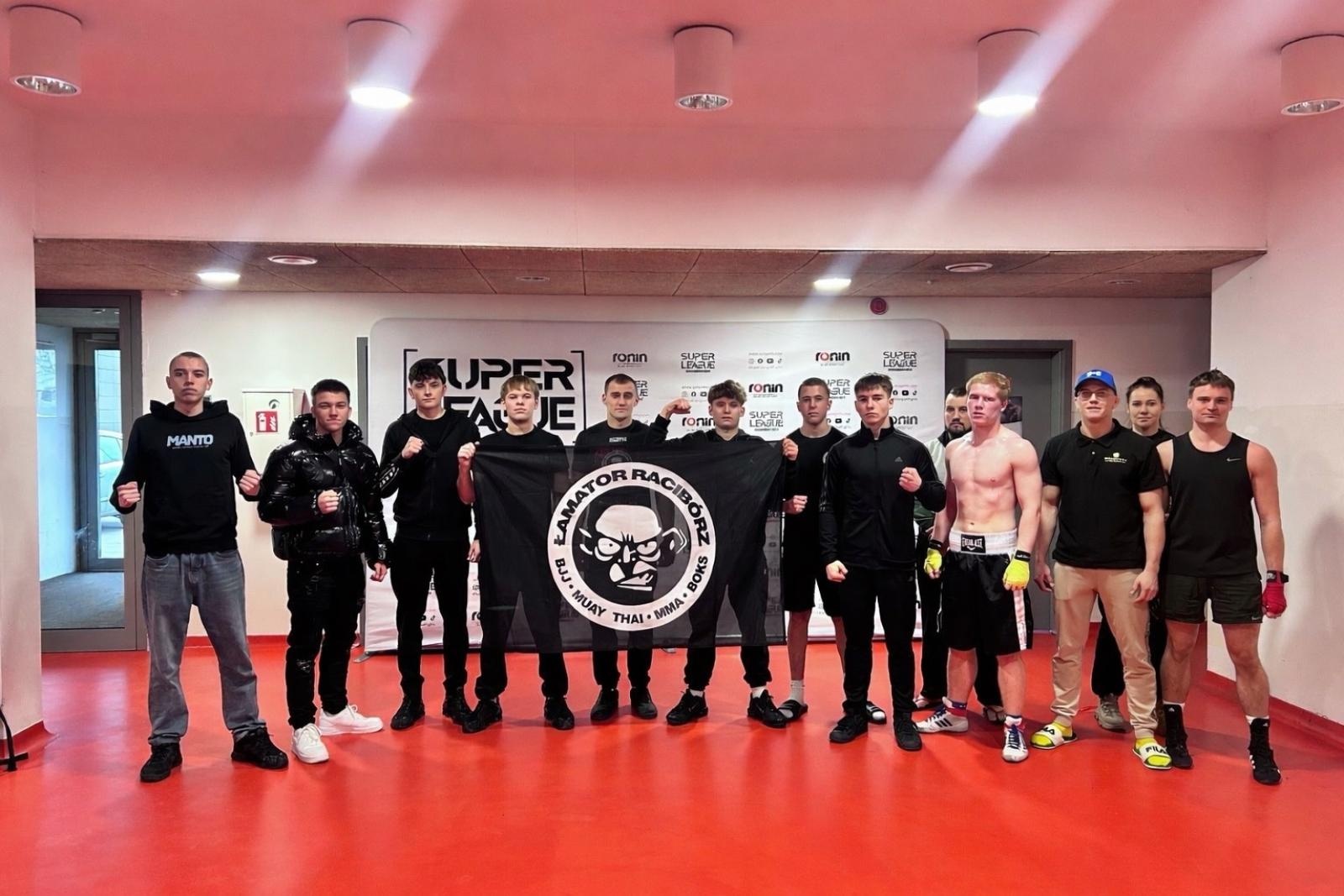 Zdjęcie w galerii na portalu naszraciborz.pl: Sukcesy zawodników Łamatora Racibórz podczas Super League Fights w Bieruniu wiadomości z regionu