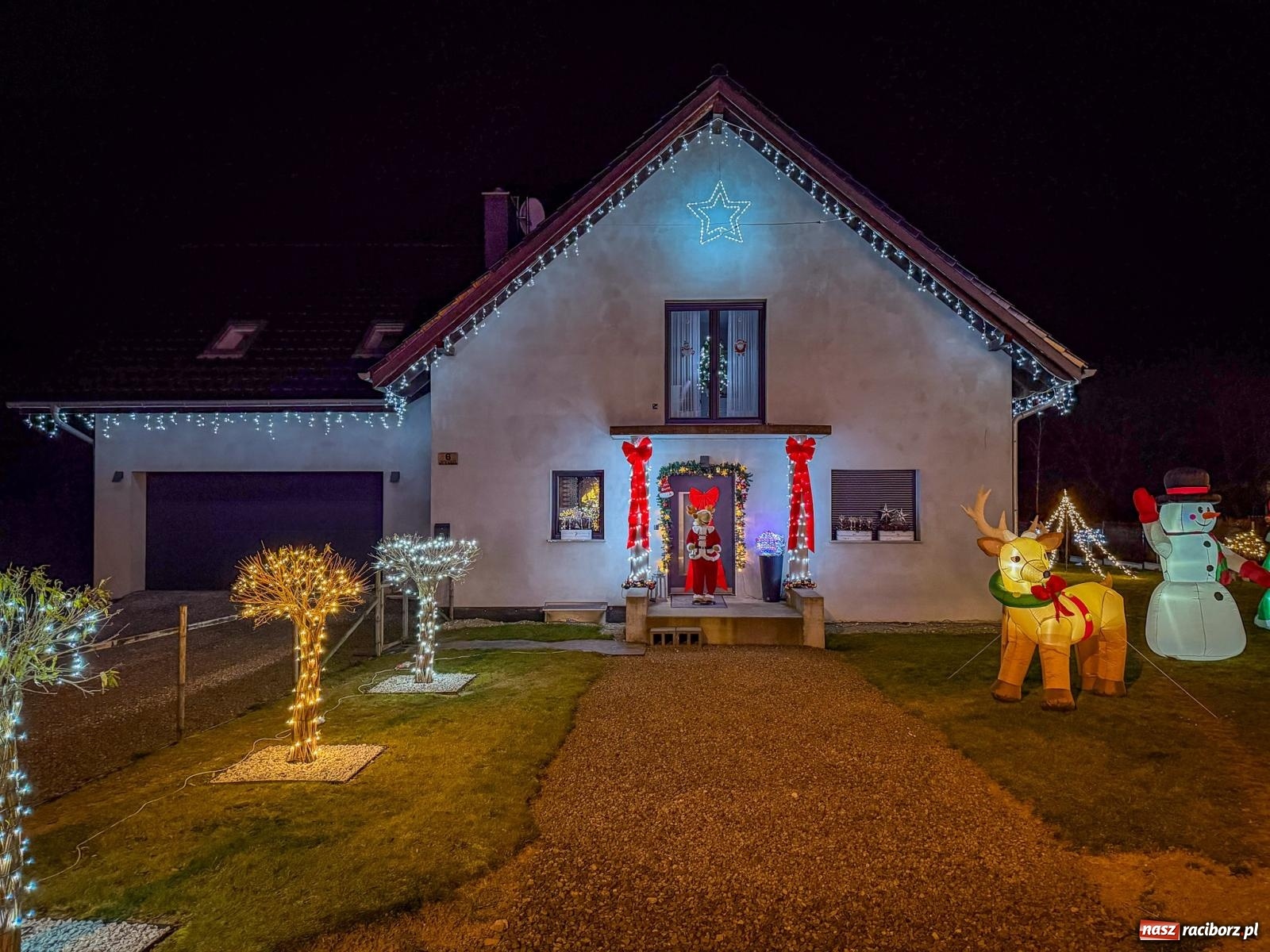 Zdjęcie w galerii na portalu naszraciborz.pl: Griswoldowo niedaleko Raciborza. Nowa Wioska w świątecznej szacie [FOTO i WIDEO] wiadomości z regionu