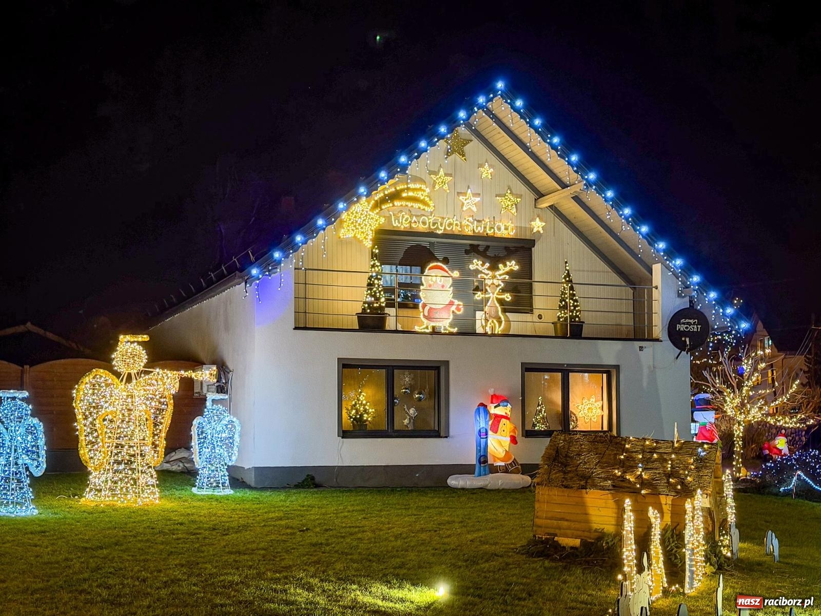 Zdjęcie w galerii na portalu naszraciborz.pl: Griswoldowo niedaleko Raciborza. Nowa Wioska w świątecznej szacie [FOTO i WIDEO] wiadomości z regionu