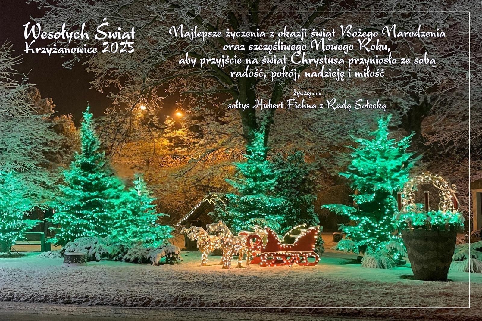 Zdjęcie w galerii na portalu naszraciborz.pl: Kolejna dewastacja świątecznych dekoracji w Krzyżanowicach wiadomości z regionu