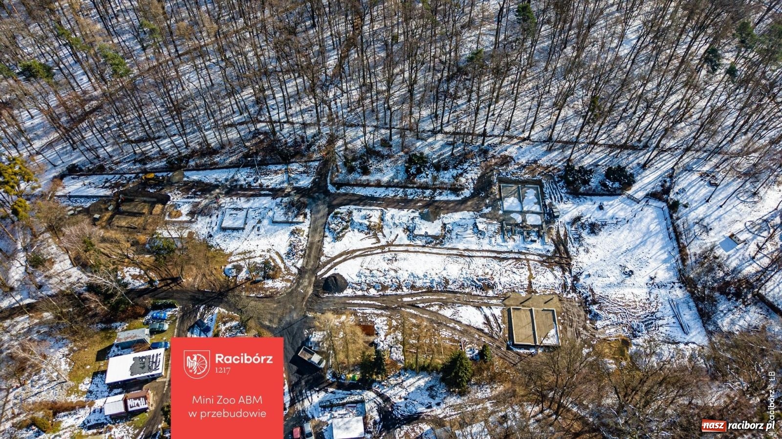 Zdjęcie w galerii na portalu naszraciborz.pl: Trwa wielka przebudowa w Lesie Obora [FOTO] wiadomości z regionu