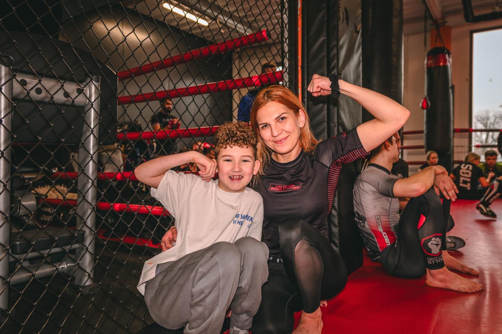 Zdjęcie w galerii na portalu naszraciborz.pl: Sparingi charytatywne MMA i Grapplingu w Brooklyn Gym wiadomości z regionu
