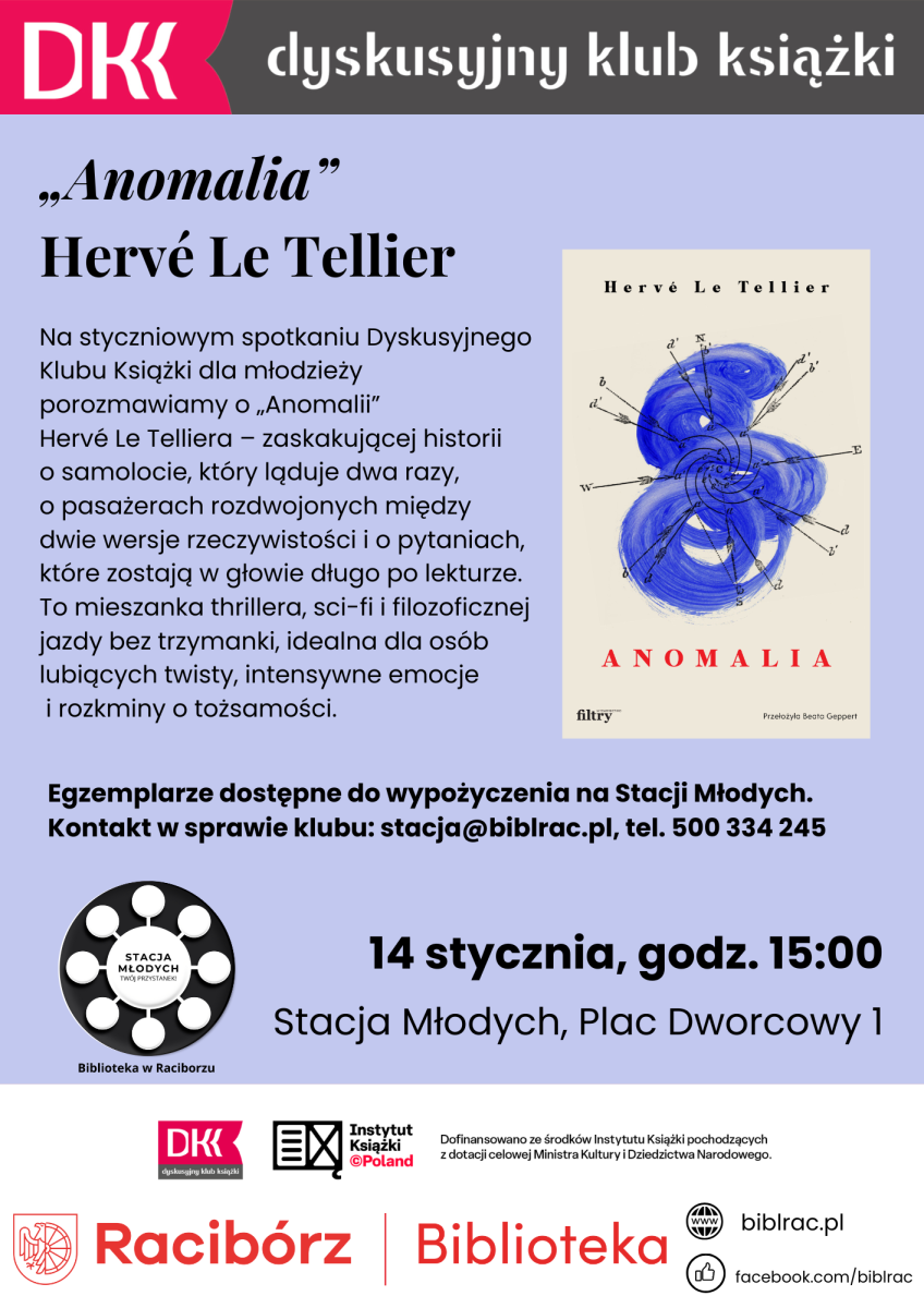 Zdjęcie w galerii na portalu naszraciborz.pl: W nowym roku dołącz do klubów bibliotecznych wiadomości z regionu