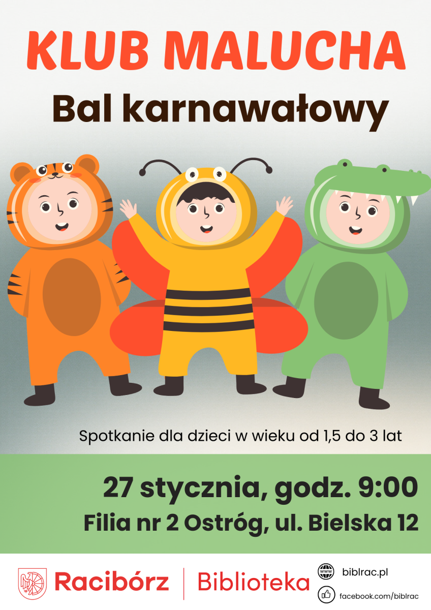 Zdjęcie w galerii na portalu naszraciborz.pl: W nowym roku dołącz do klubów bibliotecznych wiadomości z regionu