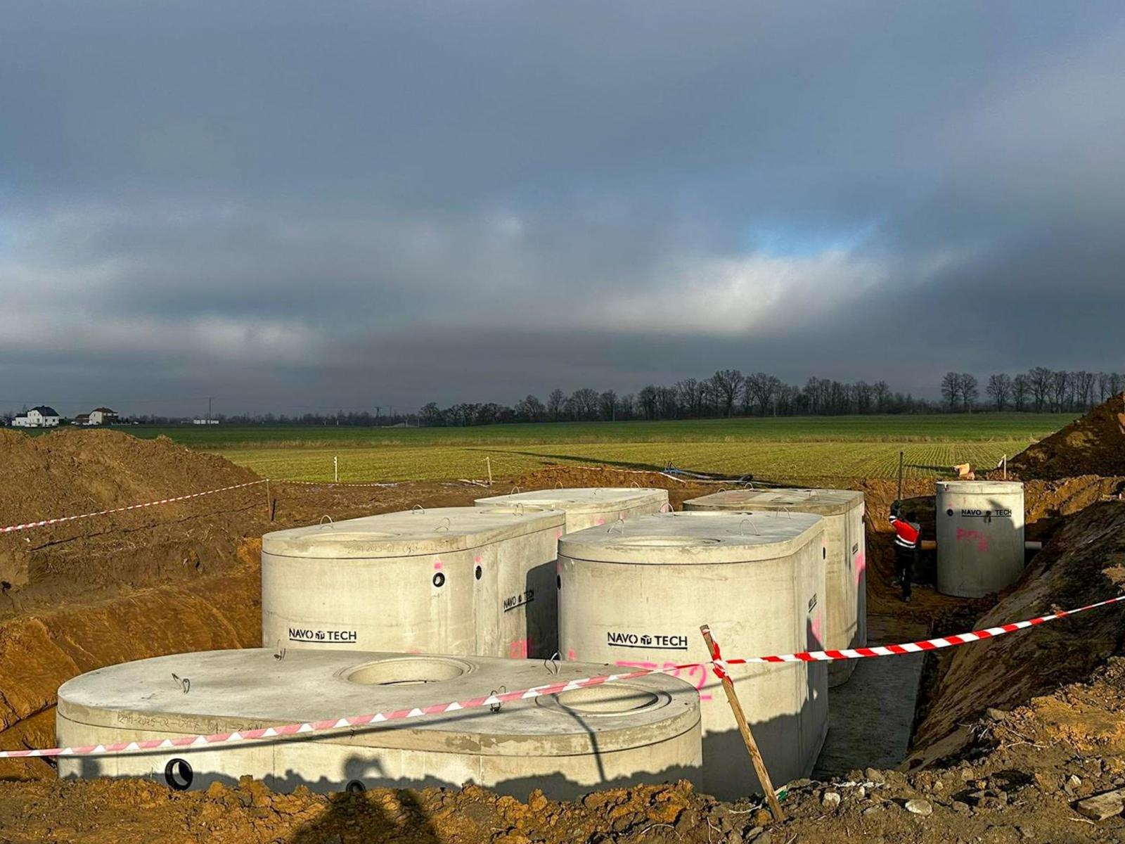 Zdjęcie w galerii na portalu naszraciborz.pl: Zakończono budowę oczyszczalni ścieków w Krzyżanowicach wiadomości z regionu