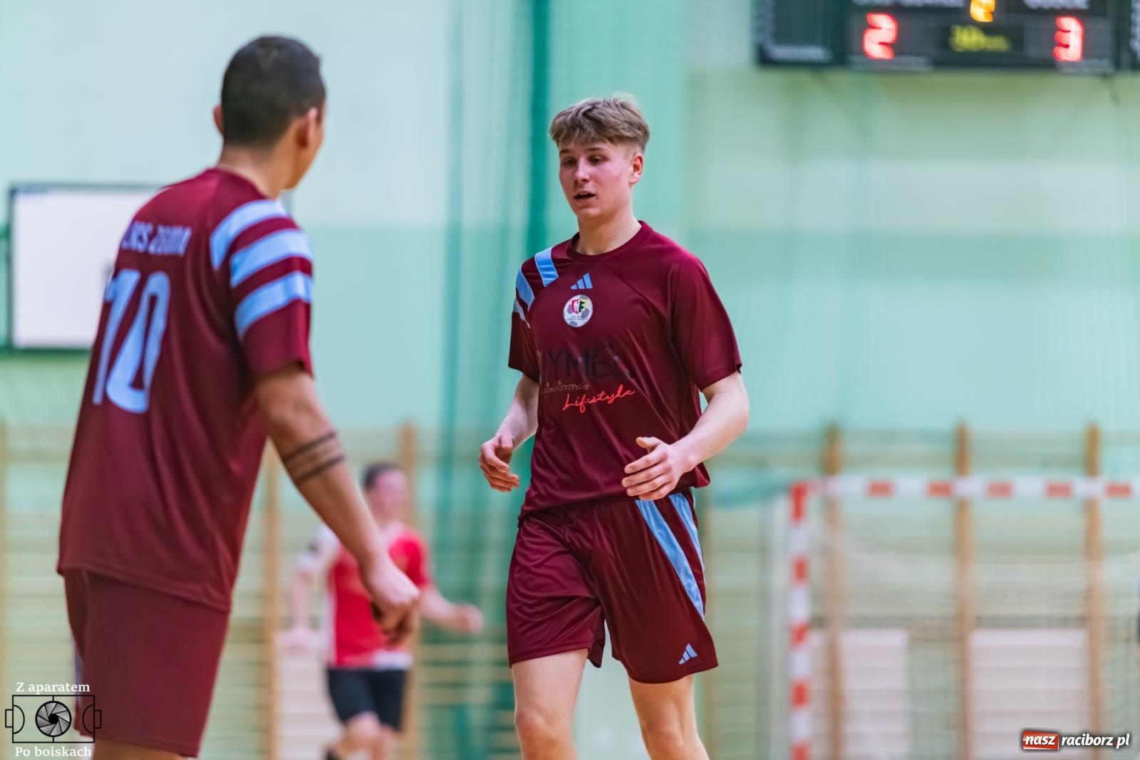 Zdjęcie w galerii na portalu naszraciborz.pl: Futsalowe dreszczowce w hali przy Łąkowej [FOTO] wiadomości z regionu