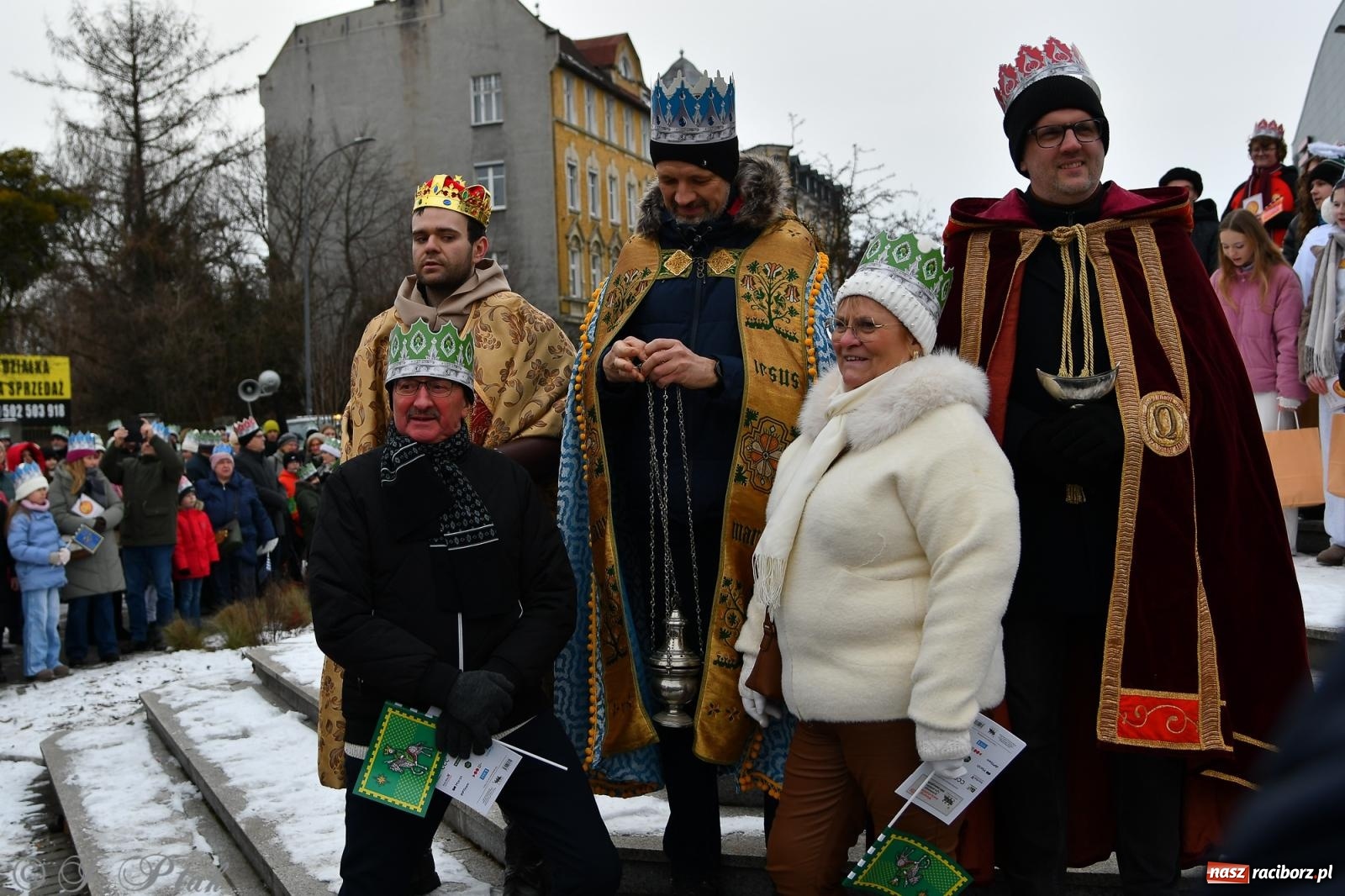 Zdjęcie w galerii na portalu naszraciborz.pl: Orszak Trzech Króli przeszedł nową trasą ulicami Raciborza [FOTO i WIDEO] wiadomości z regionu