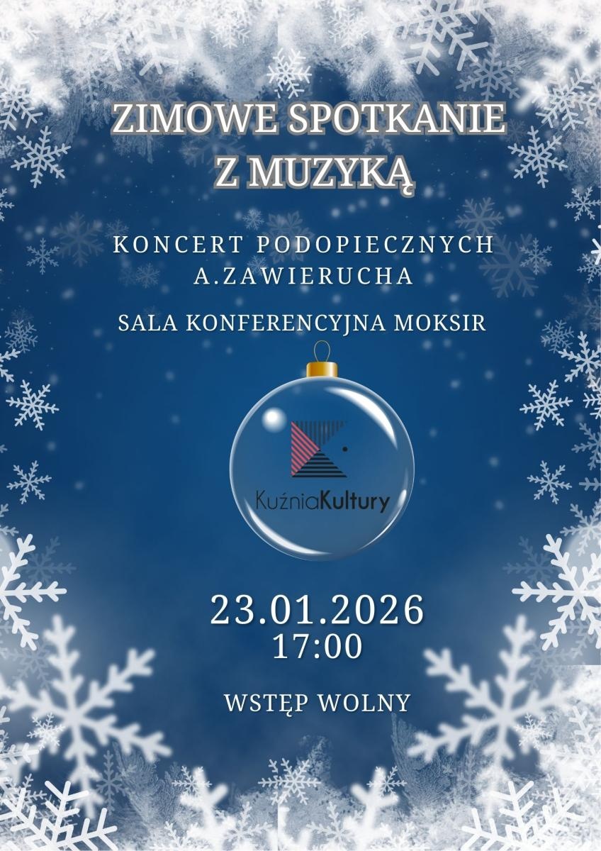 Zdjęcie w galerii na portalu naszraciborz.pl: Zimowe wydarzenia w MOKSiR Kuźnia Raciborska – muzyka, animacje i morsowanie wiadomości z regionu