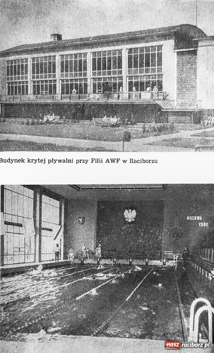 Zdjęcie w galerii na portalu naszraciborz.pl: Kryta pływalnia ANS przechodzi do historii. W jej miejscu powstanie nowa aula [FOTO] wiadomości z regionu
