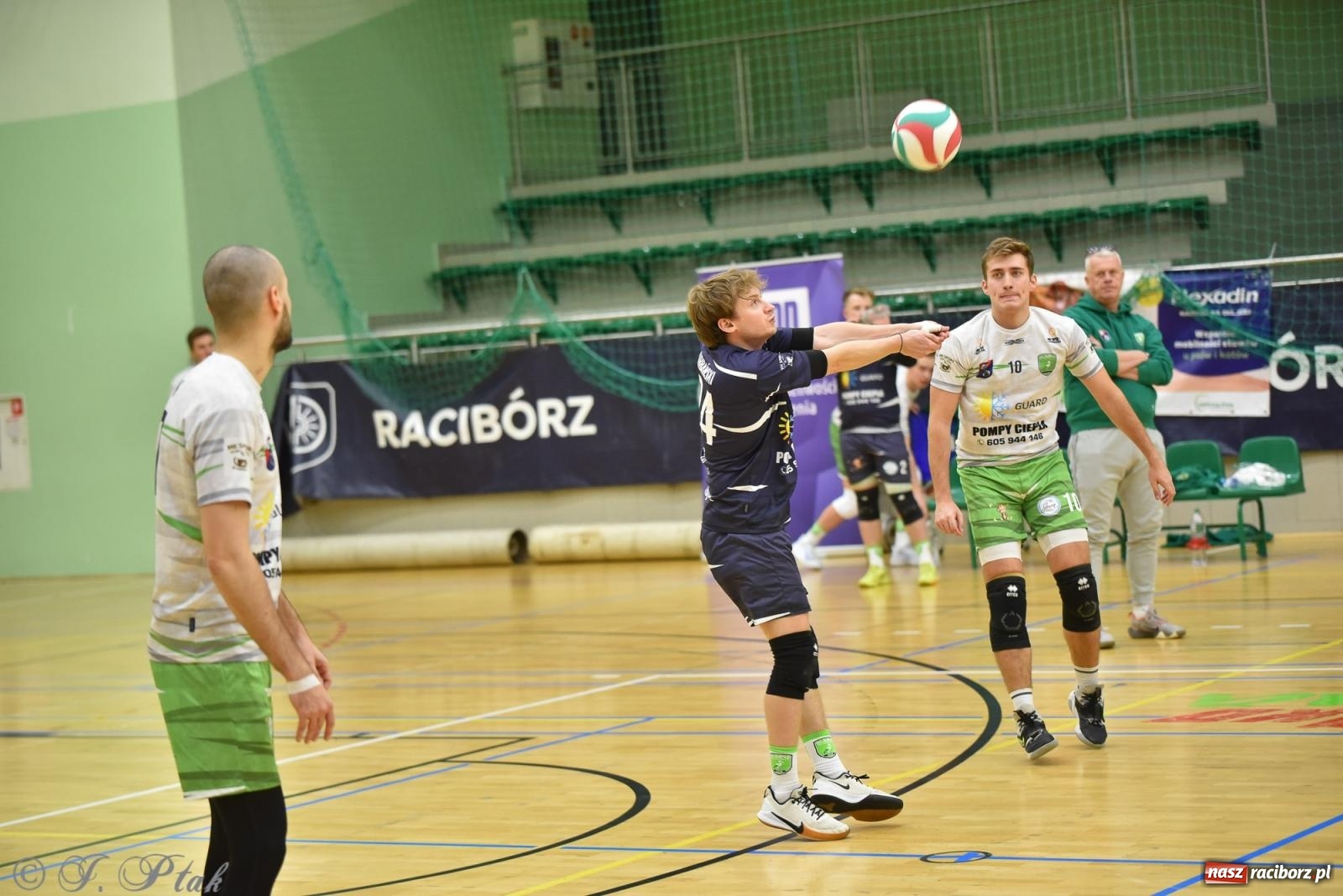 Zdjęcie w galerii na portalu naszraciborz.pl: Siatkarska remontada w hali OSiR. KS Racibórz odwrócił losy meczu z Olimpią Włodowice [FOTO i WIDEO] wiadomości z regionu