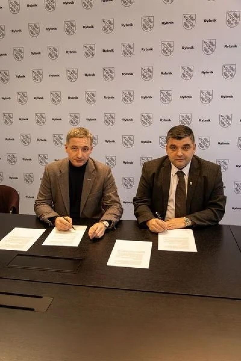 Zdjęcie w galerii na portalu naszraciborz.pl: Rybnik i Kuźnia Raciborska podpisały deklarację współpracy przeciwpowodziowej wiadomości z regionu