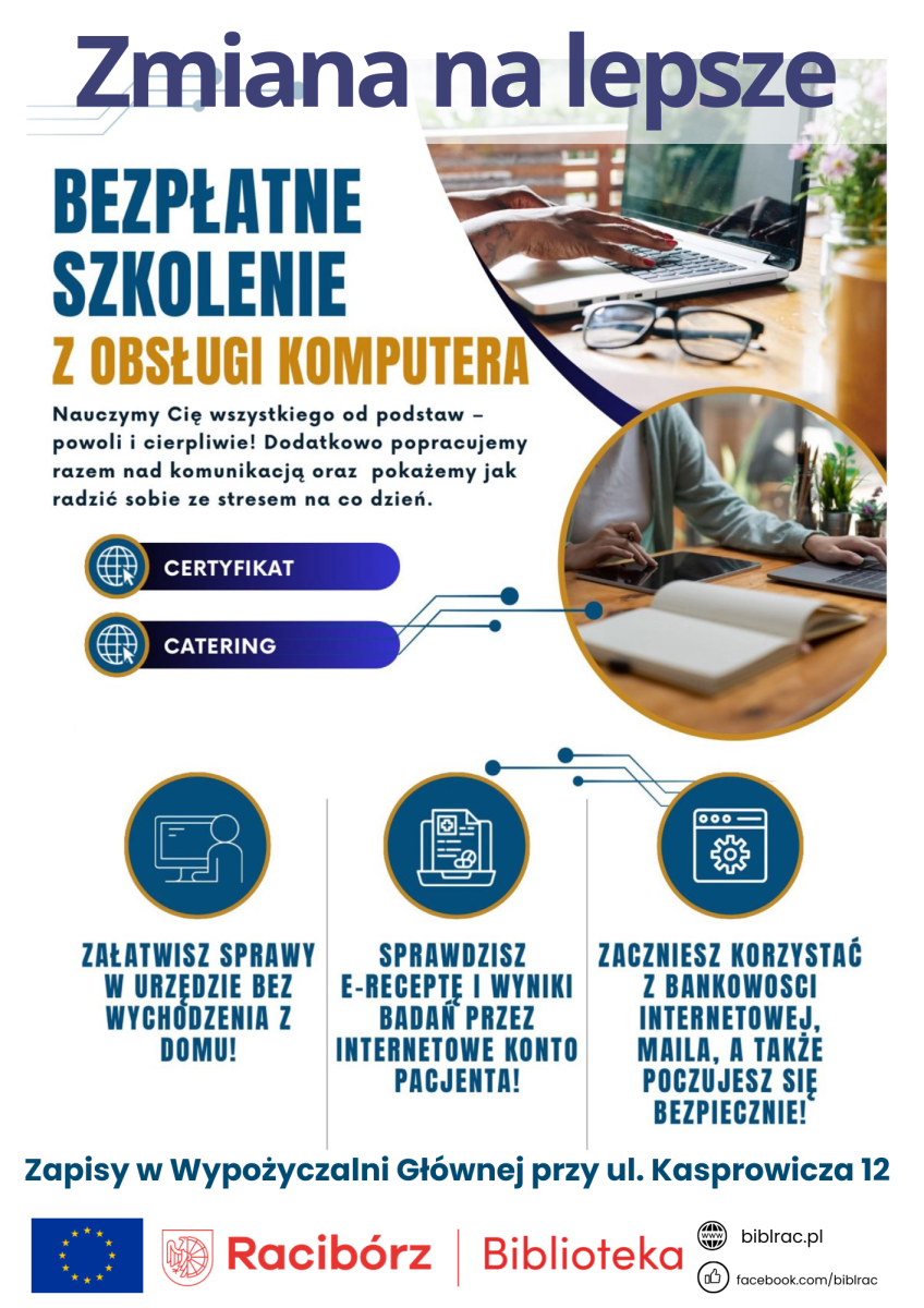 Zdjęcie w galerii na portalu naszraciborz.pl: Kolejna edycja projektu Zmiana na lepsze! – zapisz się w bibliotece wiadomości z regionu