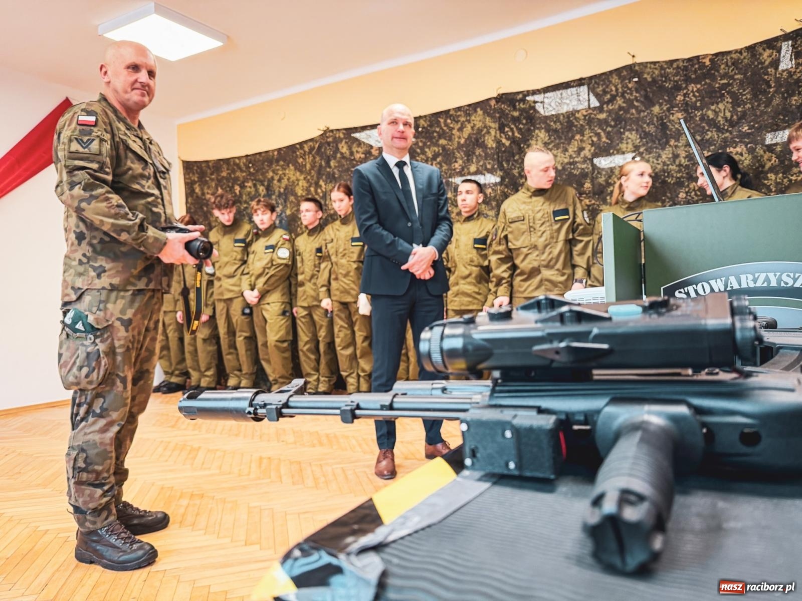 Zdjęcie w galerii na portalu naszraciborz.pl: Nowa strzelnica w Ekonomiku otwarta dla młodzieży i organizacji proobronnych [FOTO i WIDEO] wiadomości z regionu