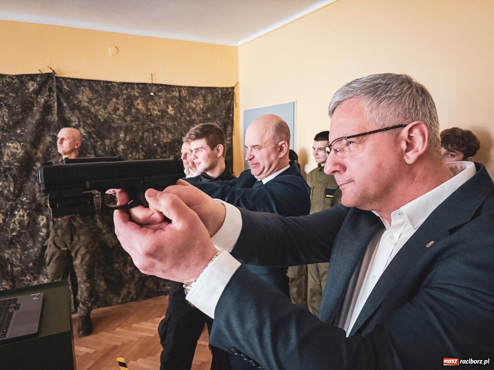 Zdjęcie w galerii na portalu naszraciborz.pl: Nowa strzelnica w Ekonomiku otwarta dla młodzieży i organizacji proobronnych [FOTO i WIDEO] wiadomości z regionu