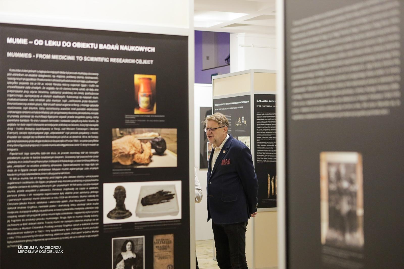 Zdjęcie w galerii na portalu naszraciborz.pl: Tajemnice średniowiecza i Starożytnego Egiptu. Historia opowiedziana na nowo w raciborskim muzeum wiadomości z regionu