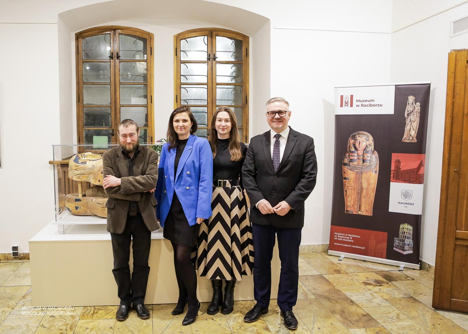 Zdjęcie w galerii na portalu naszraciborz.pl: Tajemnice średniowiecza i Starożytnego Egiptu. Historia opowiedziana na nowo w raciborskim muzeum wiadomości z regionu