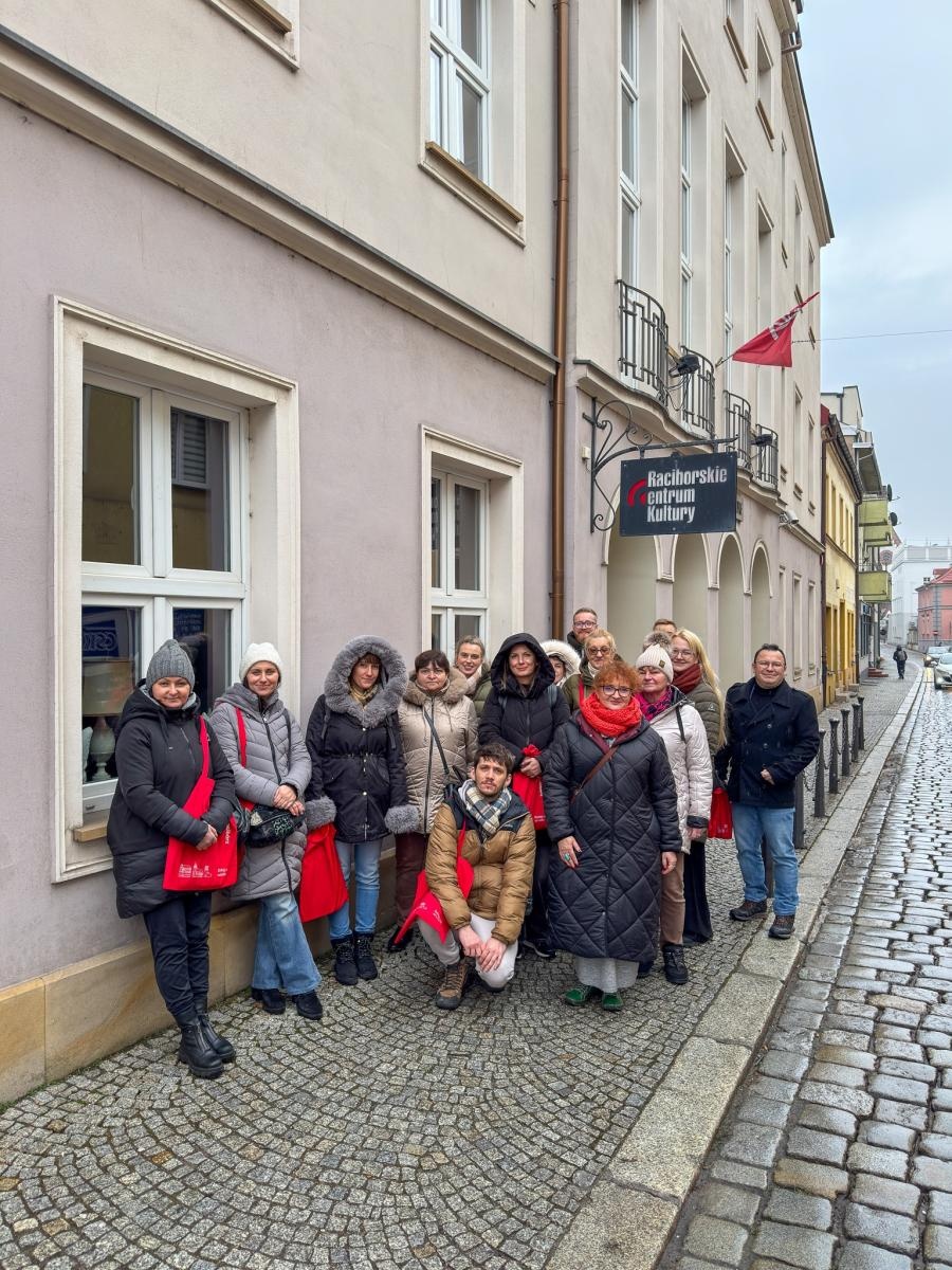 Zdjęcie w galerii na portalu naszraciborz.pl: Wizyta studyjna Miejskiego Ośrodka Kultury z Nowej Rudy w RCK wiadomości z regionu