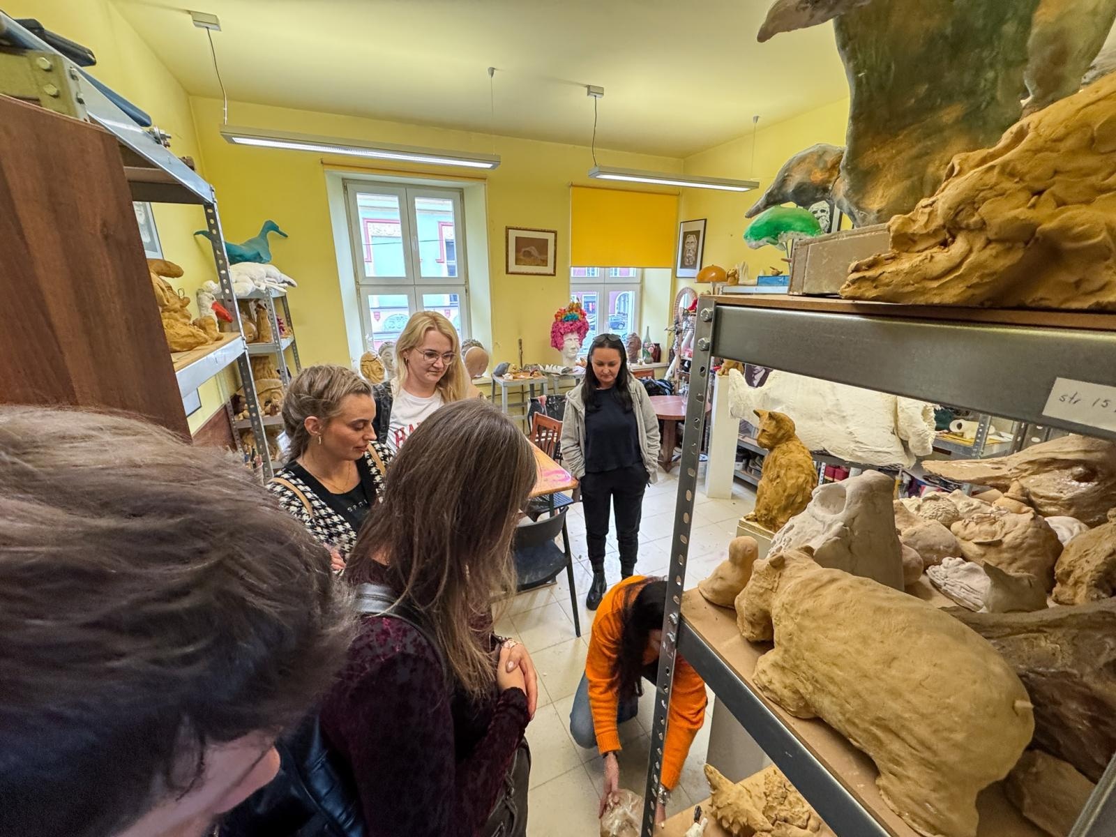 Zdjęcie w galerii na portalu naszraciborz.pl: Wizyta studyjna Miejskiego Ośrodka Kultury z Nowej Rudy w RCK wiadomości z regionu