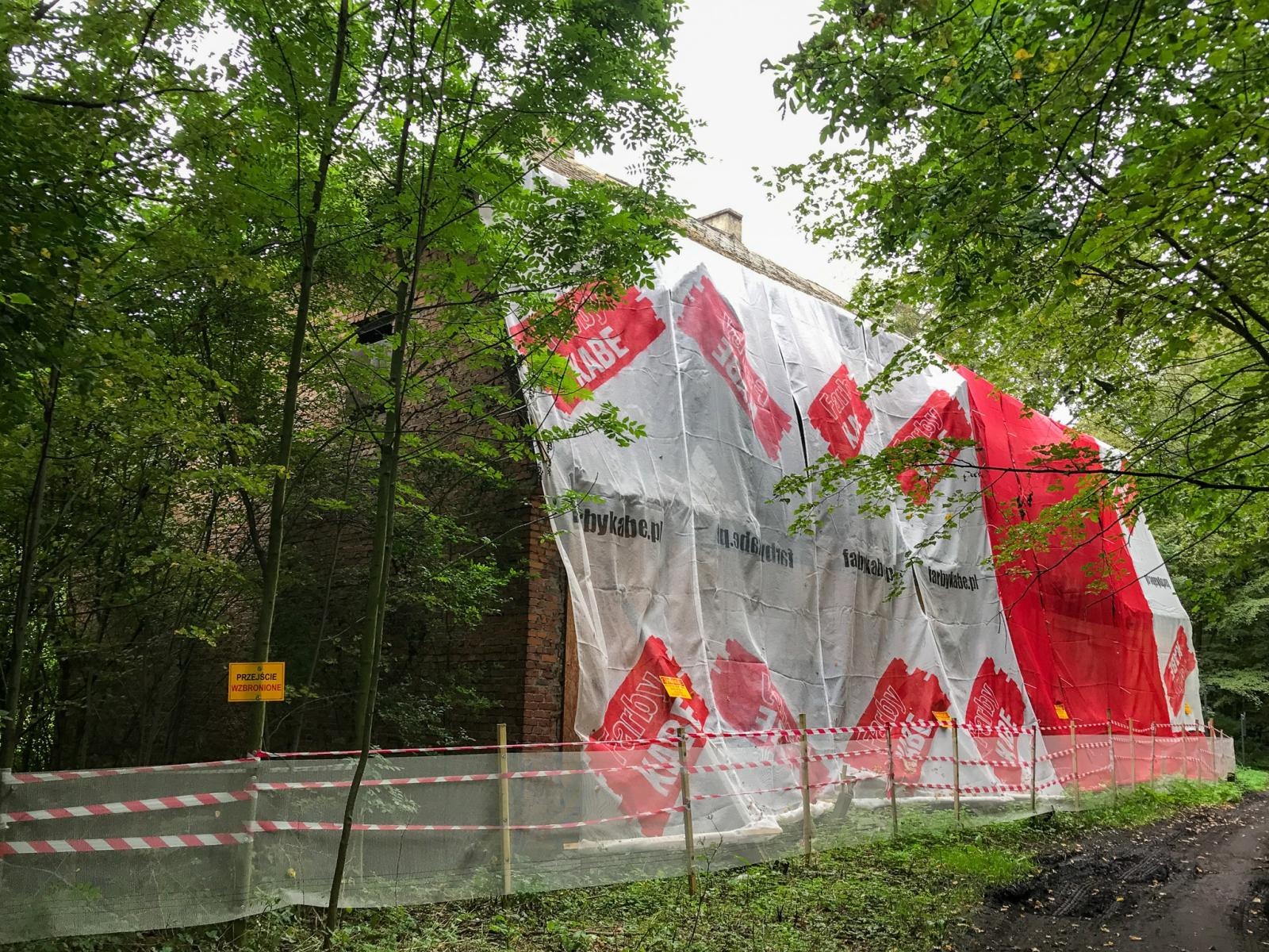 Zdjęcie w galerii na portalu naszraciborz.pl: Pałacyk w Łężczoku odzyskuje blask [FOTO] wiadomości z regionu