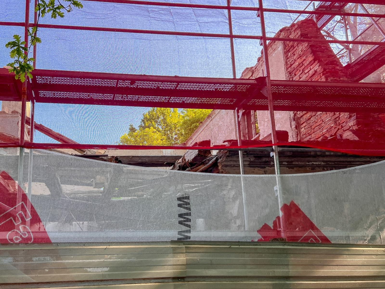 Zdjęcie w galerii na portalu naszraciborz.pl: Pałacyk w Łężczoku odzyskuje blask [FOTO] wiadomości z regionu