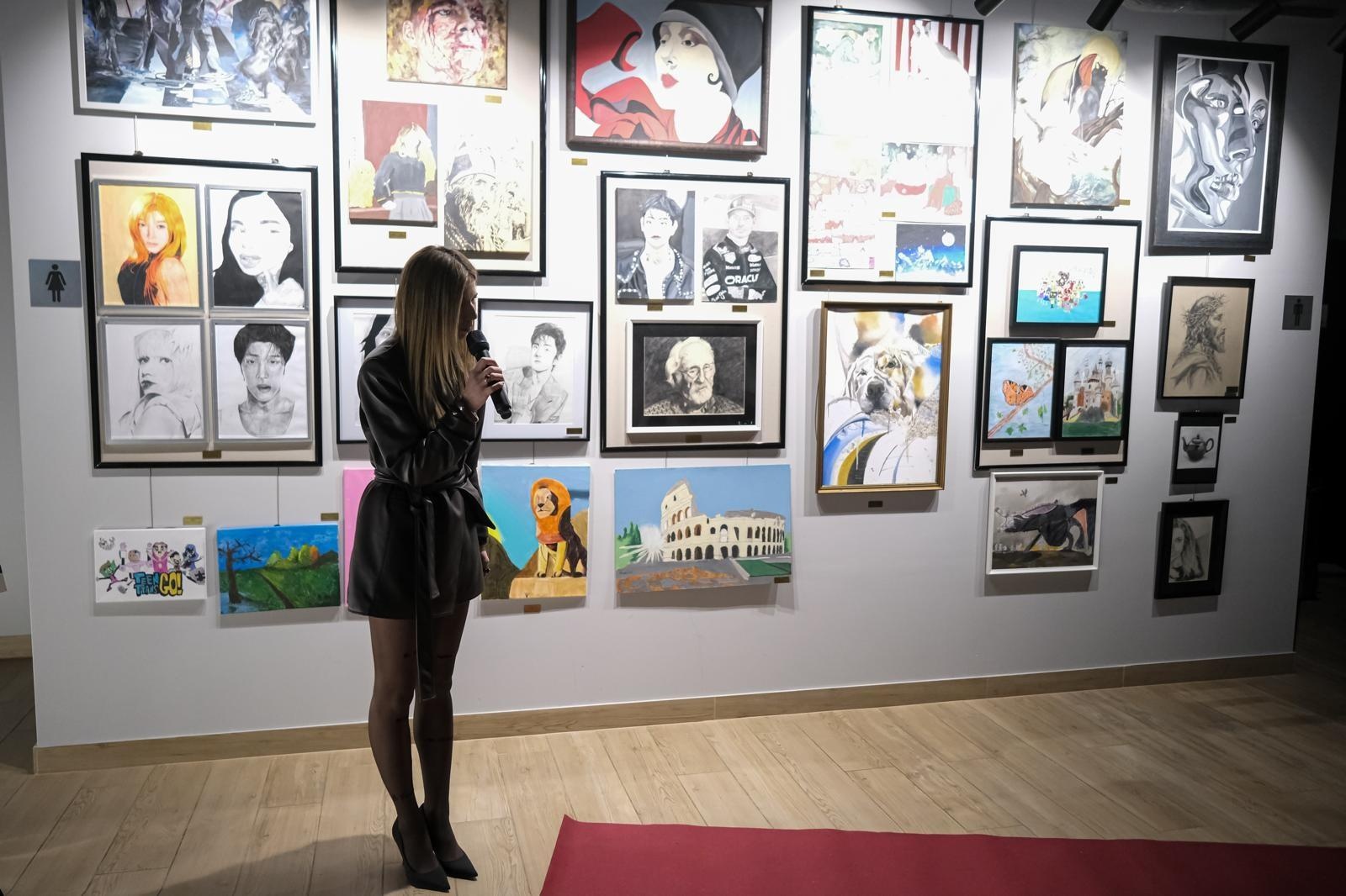 Zdjęcie w galerii na portalu naszraciborz.pl: Prace w procesie – wernisaż podopiecznych Warsztatwoni Magdaleny Franicy w Urban Labie wiadomości z regionu