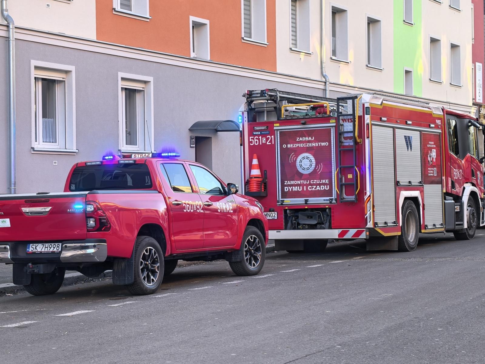 Zdjęcie w galerii na portalu naszraciborz.pl: Cztery interwencje straży pożarnej jednego dnia w powiecie raciborskim - na Lipowej ratowano dziecko wiadomości z regionu