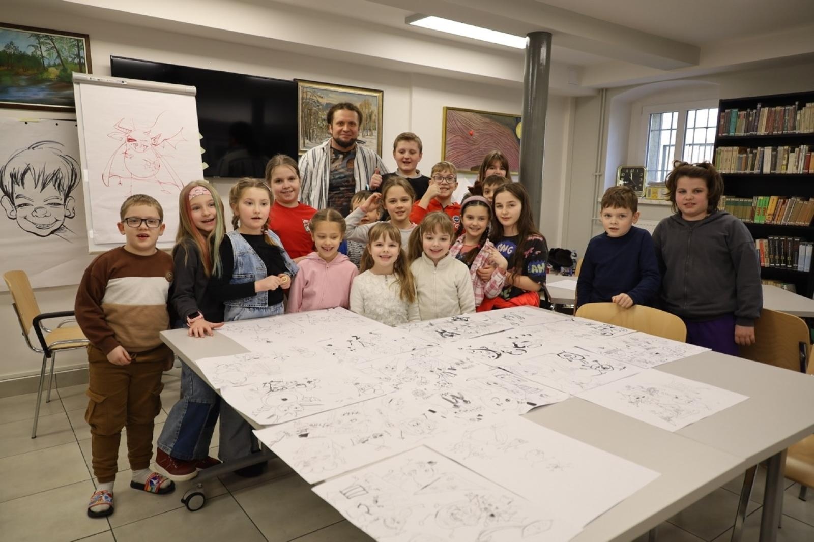 Zdjęcie w galerii na portalu naszraciborz.pl: Komiksowe ferie z Biblioteką - oferta zajęć wiadomości z regionu