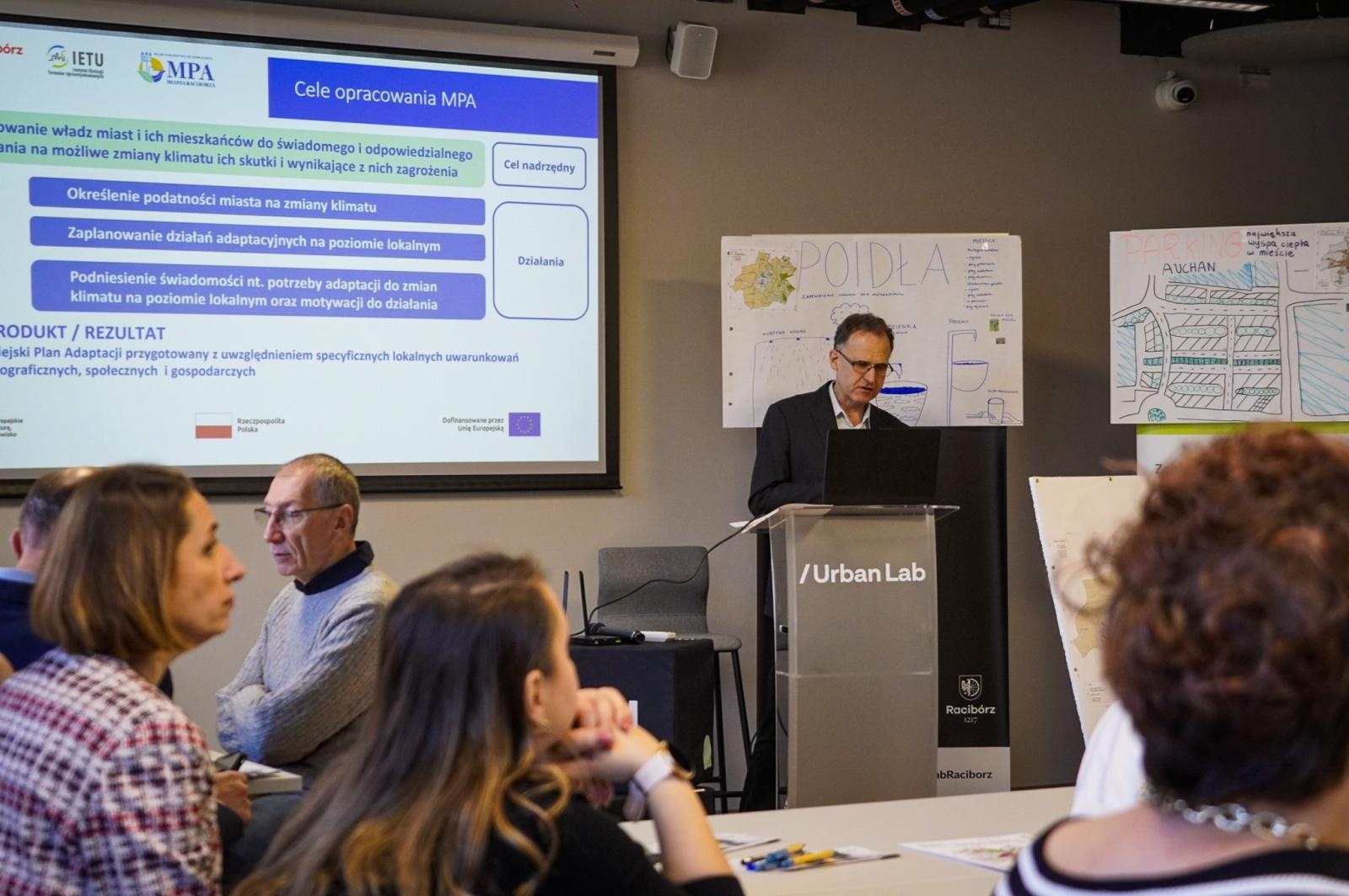 Zdjęcie w galerii na portalu naszraciborz.pl: Warsztaty adaptacji do zmian klimatu w Raciborzu. Miejski plan wchodzi w fazę konkretnych rozwiązań wiadomości z regionu