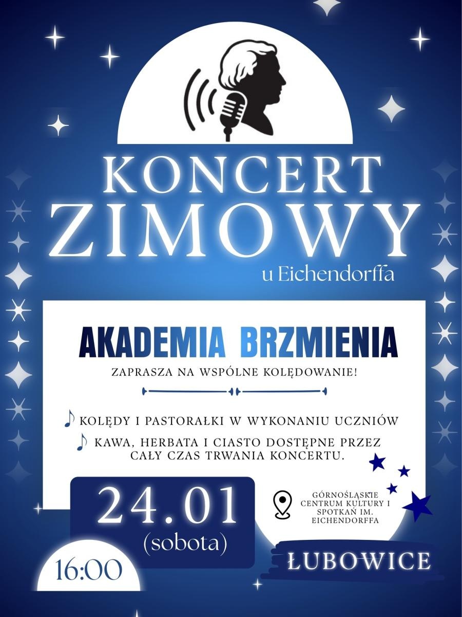 Zdjęcie w galerii na portalu naszraciborz.pl: Koncert Zimowy u Eichendorffa. Muzyczne spotkanie z kolędą w Łubowicach wiadomości z regionu