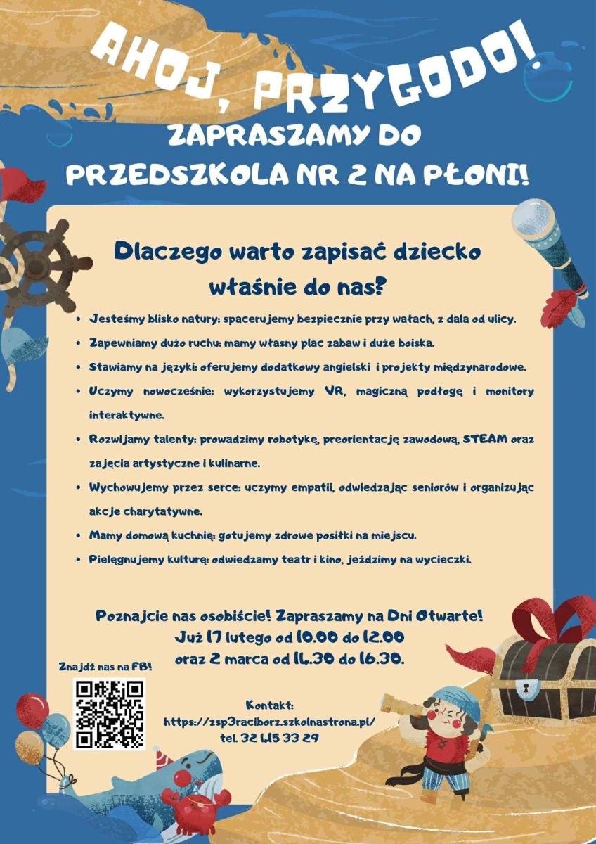 Zdjęcie w galerii na portalu naszraciborz.pl: Kameralne Przedszkole nr 2 na Płoni – spokój i nowoczesna edukacja wiadomości z regionu