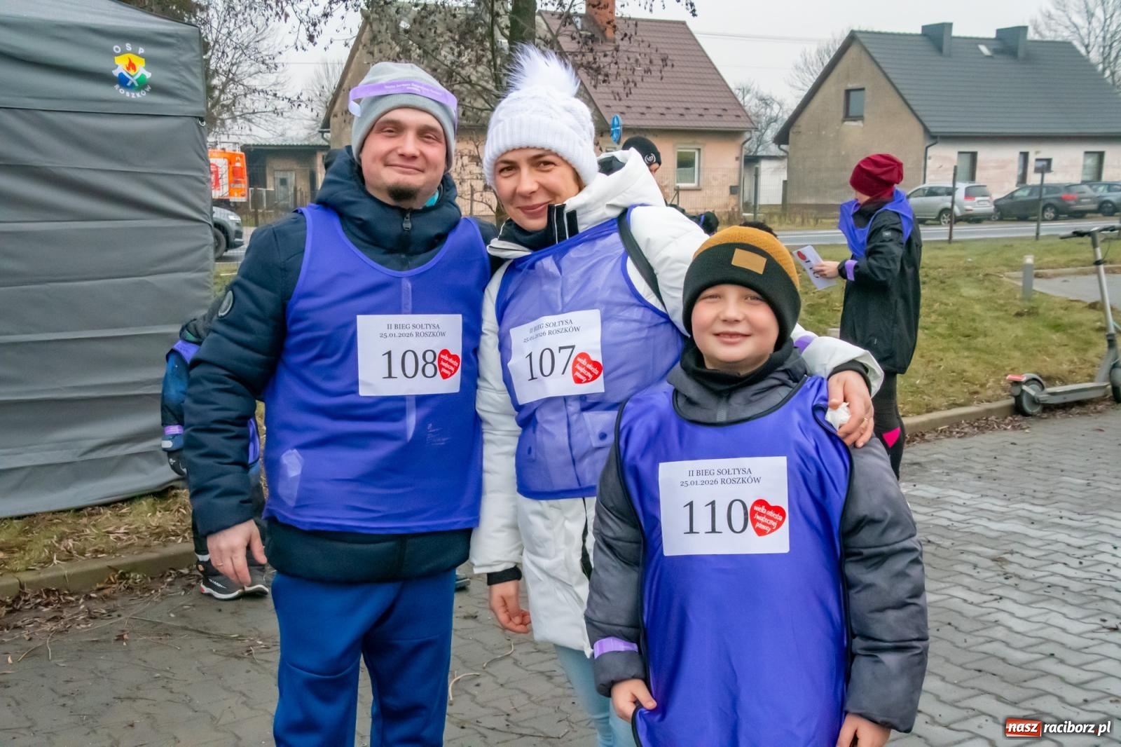 Zdjęcie w galerii na portalu naszraciborz.pl: II Bieg Sołtysa w Roszkowie na finał WOŚP pobił rekordy wiadomości z regionu